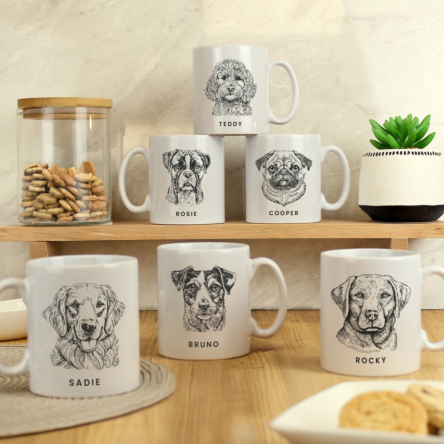 Personalised Dog Breed Mug - MK&JD Gifts