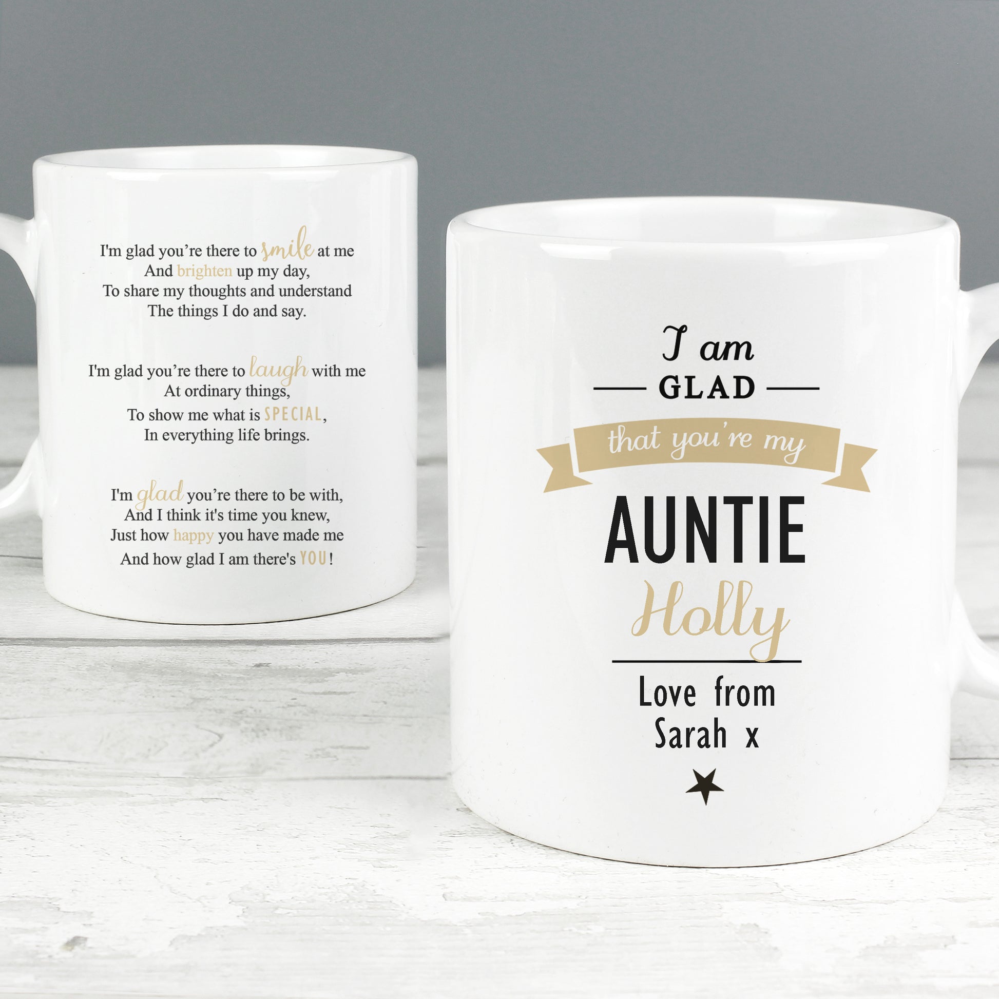 Personalised I Am Glad... Mug - MK&JD Gifts