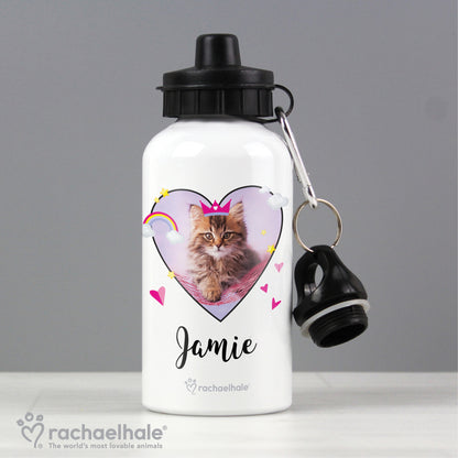 Personalised Rachael Hale Cute Cat Drinks Bottle - MK&JD Gifts