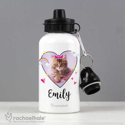 Personalised Rachael Hale Cute Cat Drinks Bottle - MK&JD Gifts