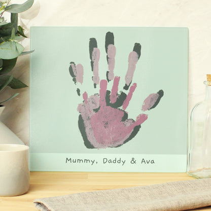 Personalised Childrens Drawing Photo Upload Glass Chopping Board/Worktop Saver - MK&JD Gifts