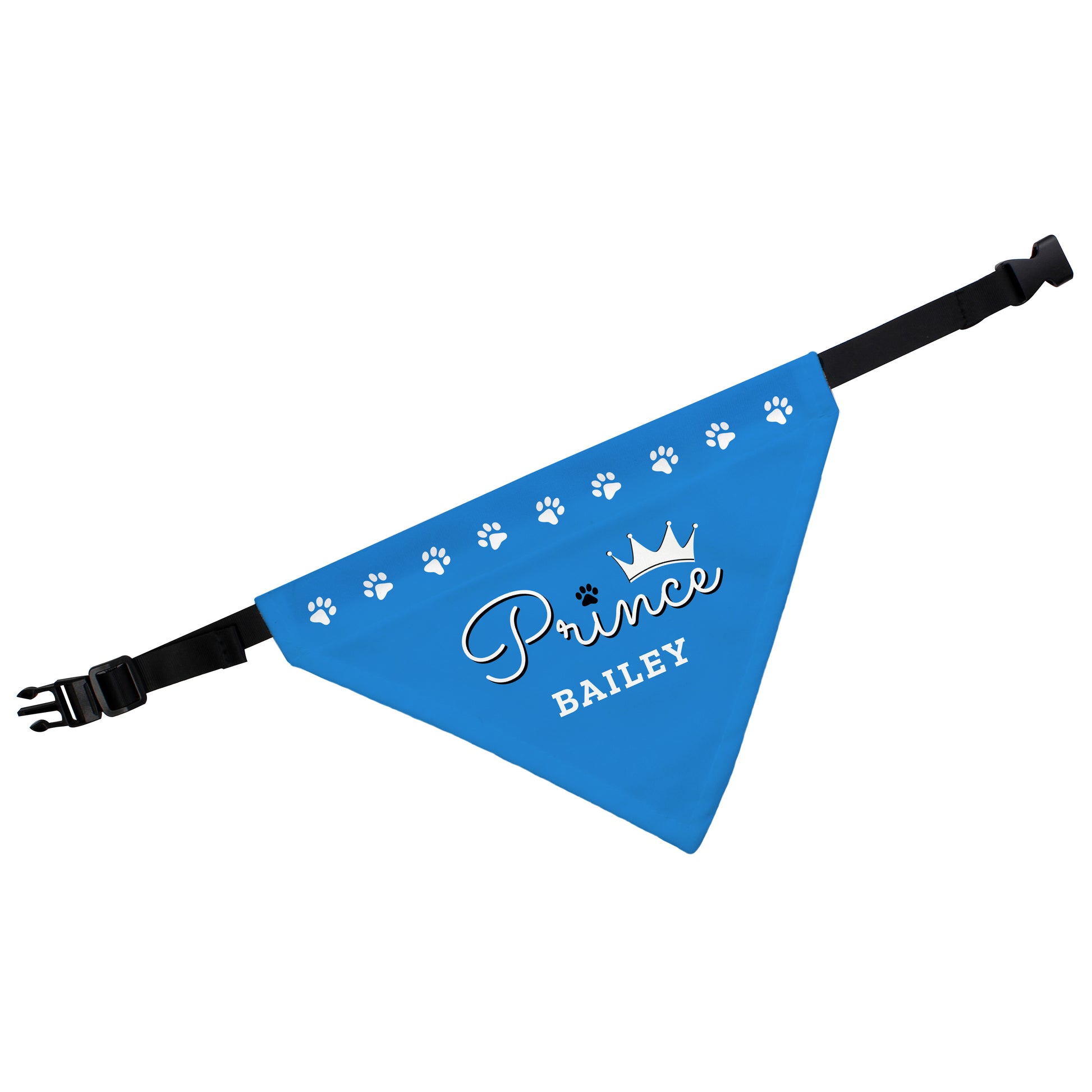Personalised Prince Dog Bandana - MK&JD Gifts