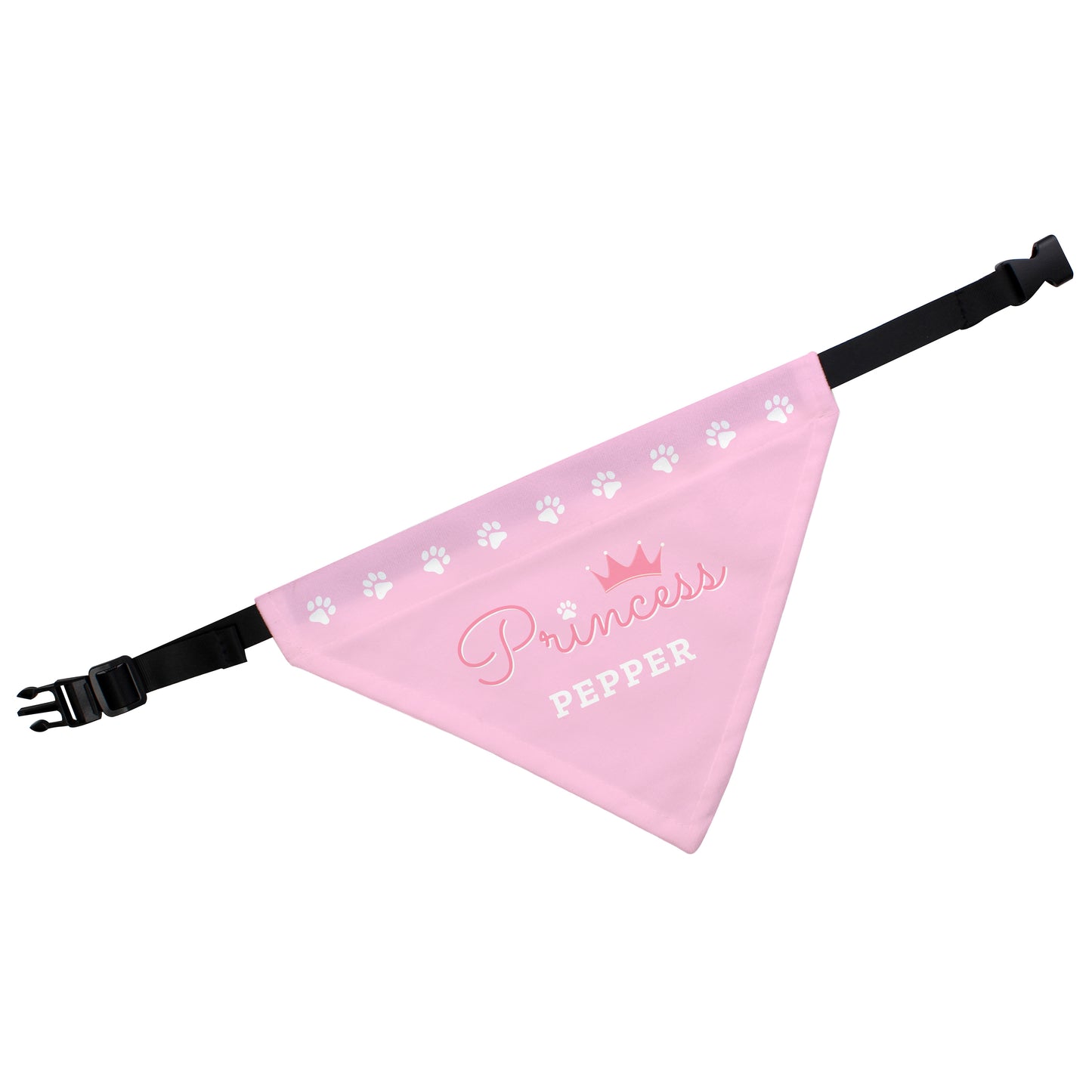 Personalised Princess Dog Bandana - MK&JD Gifts