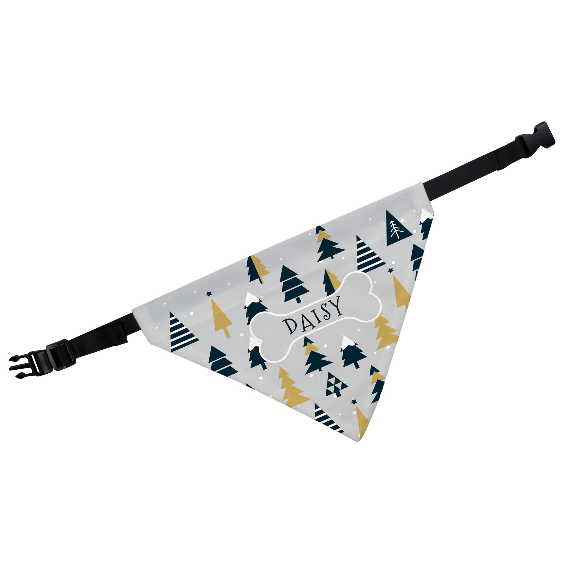 Personalised Christmas Tree Dog Bandana - MK&JD Gifts