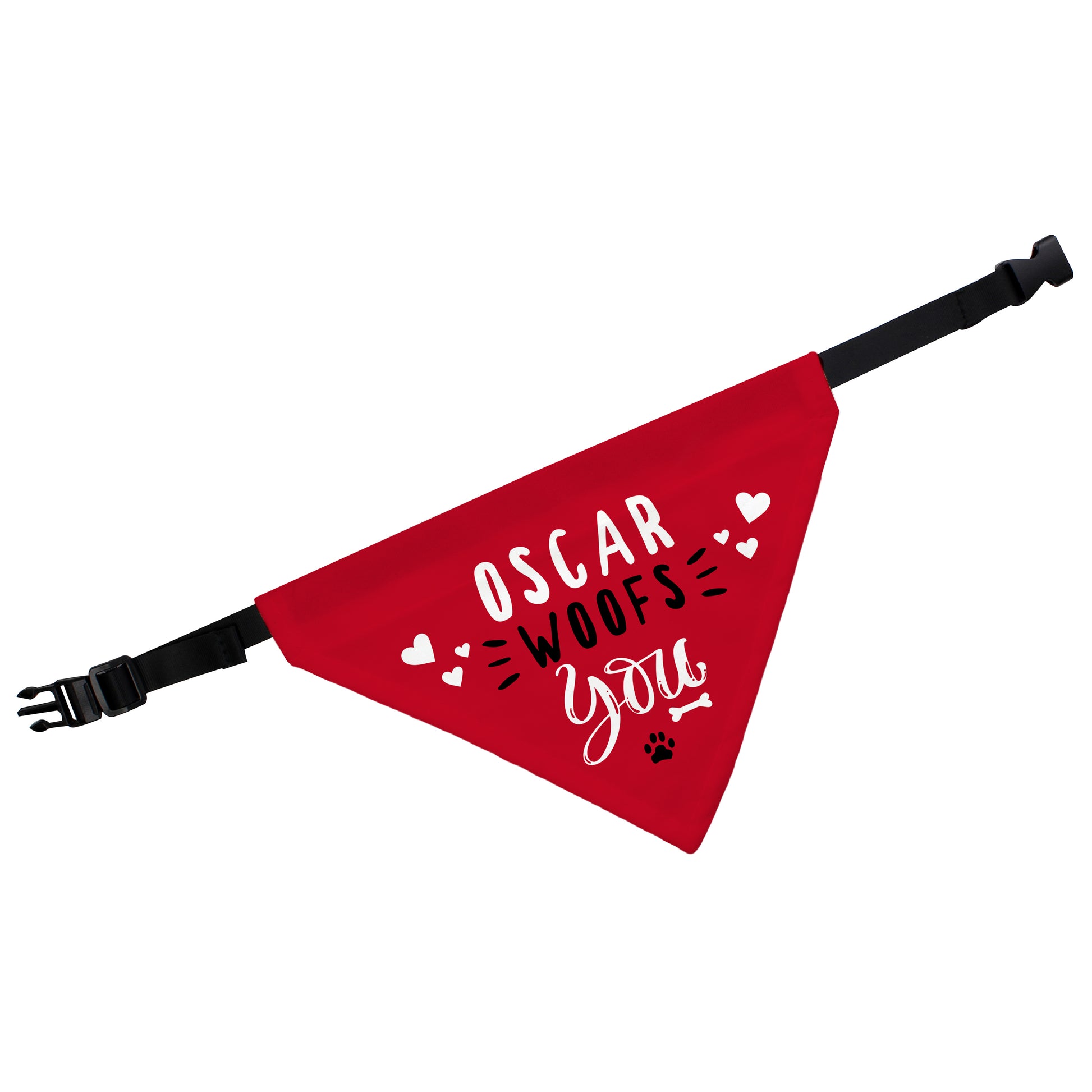 Personalised Woofs You Dog Bandana - MK&JD Gifts