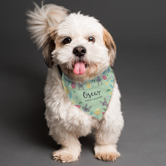 Personalised Easter Dog Bandana - MK&JD Gifts