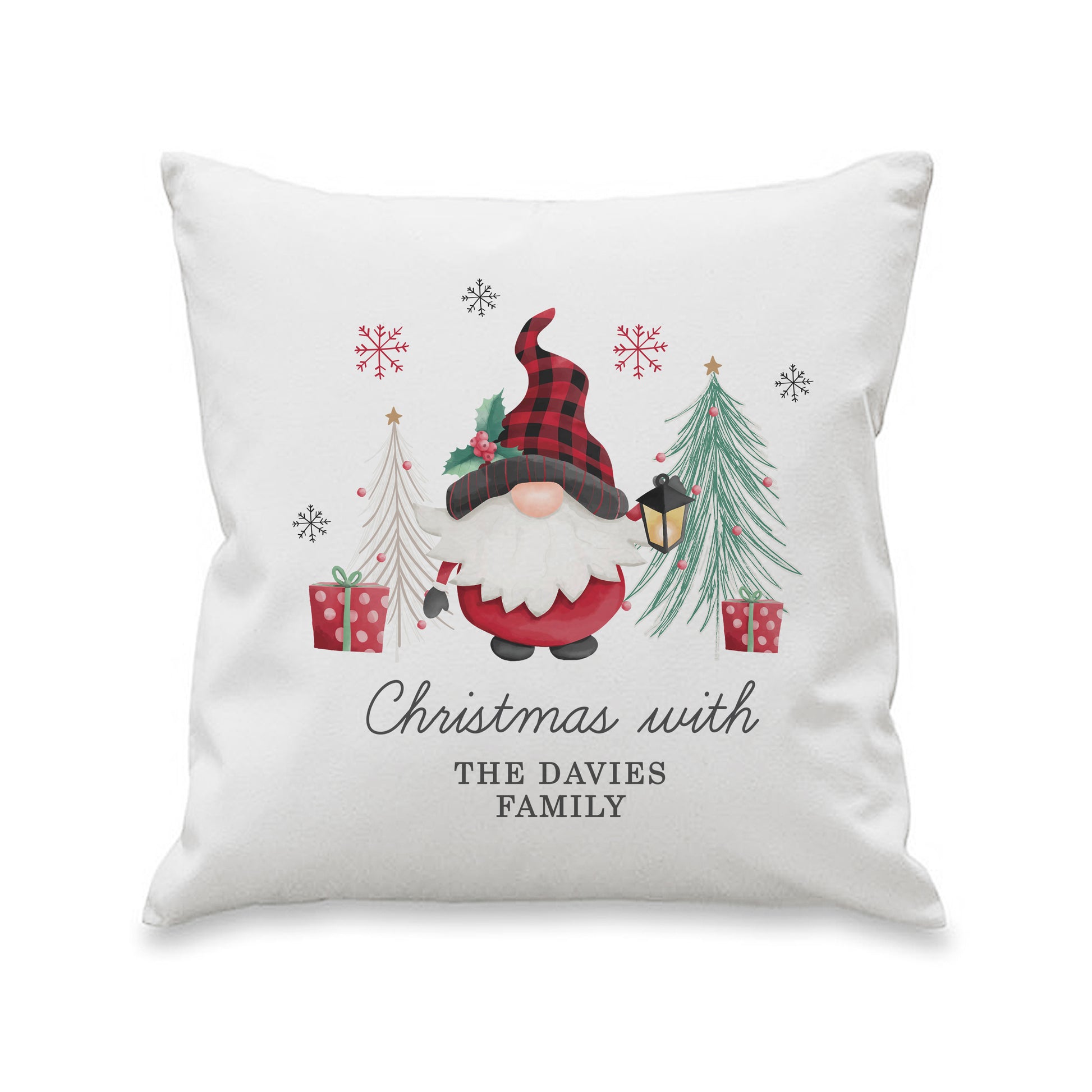 Personalised Gonk Christmas Cushion - MK&JD Gifts