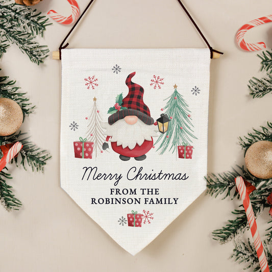 Personalised Gonk Hanging Pendant Christmas Decoration - MK&JD Gifts