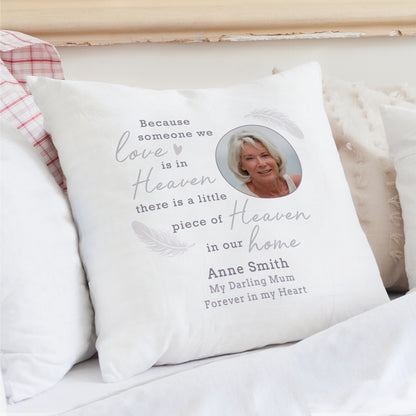 Personalised Memorial Photo Upload Cushion - MK&JD Gifts