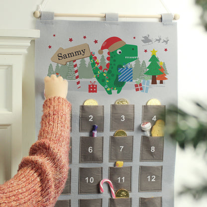 Personalised Dinosaur Advent Calendar - MK&JD Gifts