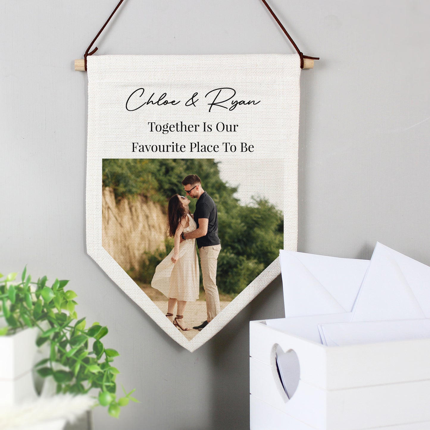 Personalised Photo Upload Banner Wall Art - MK&JD Gifts