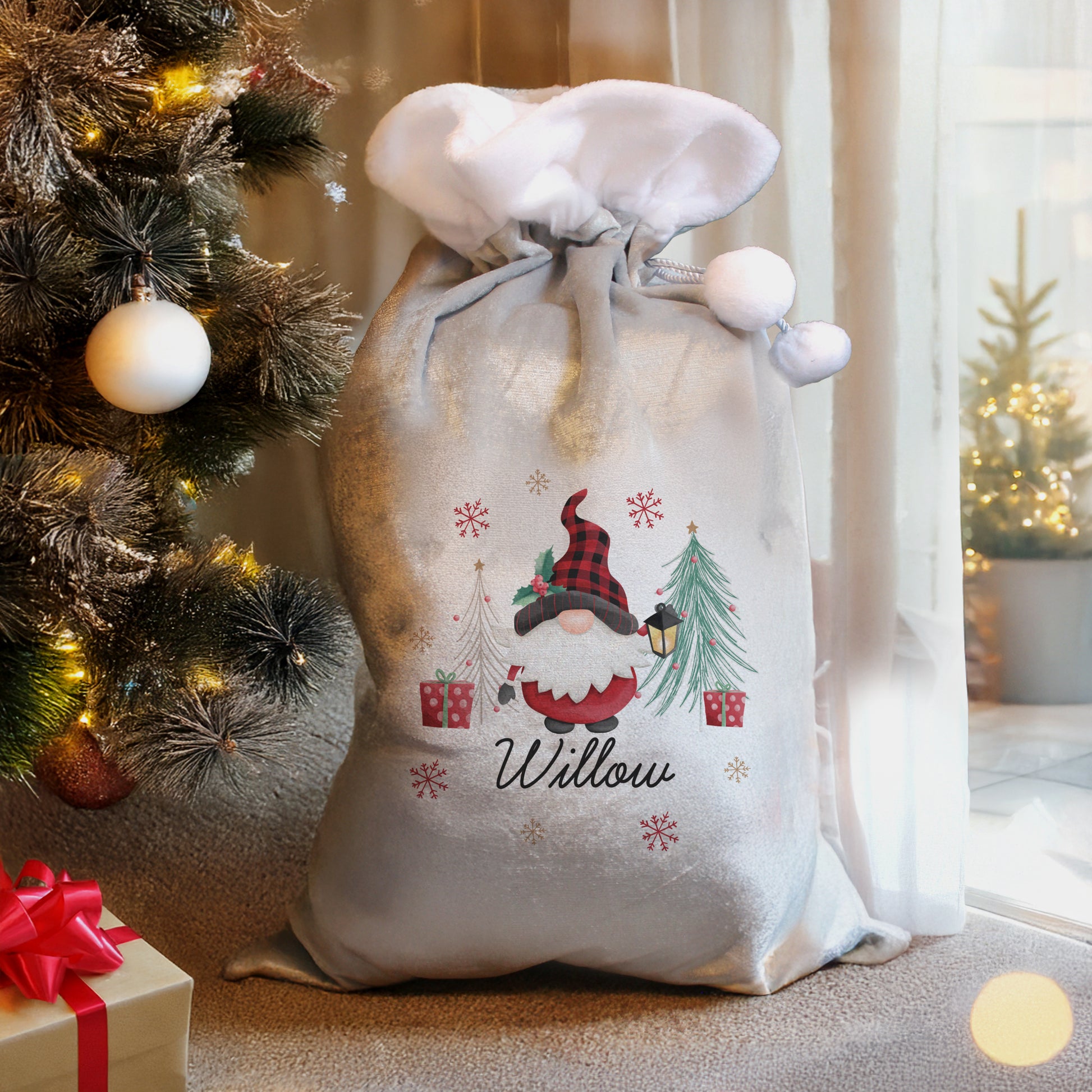 Personalised Gonk Christmas Sack - MK&JD Gifts