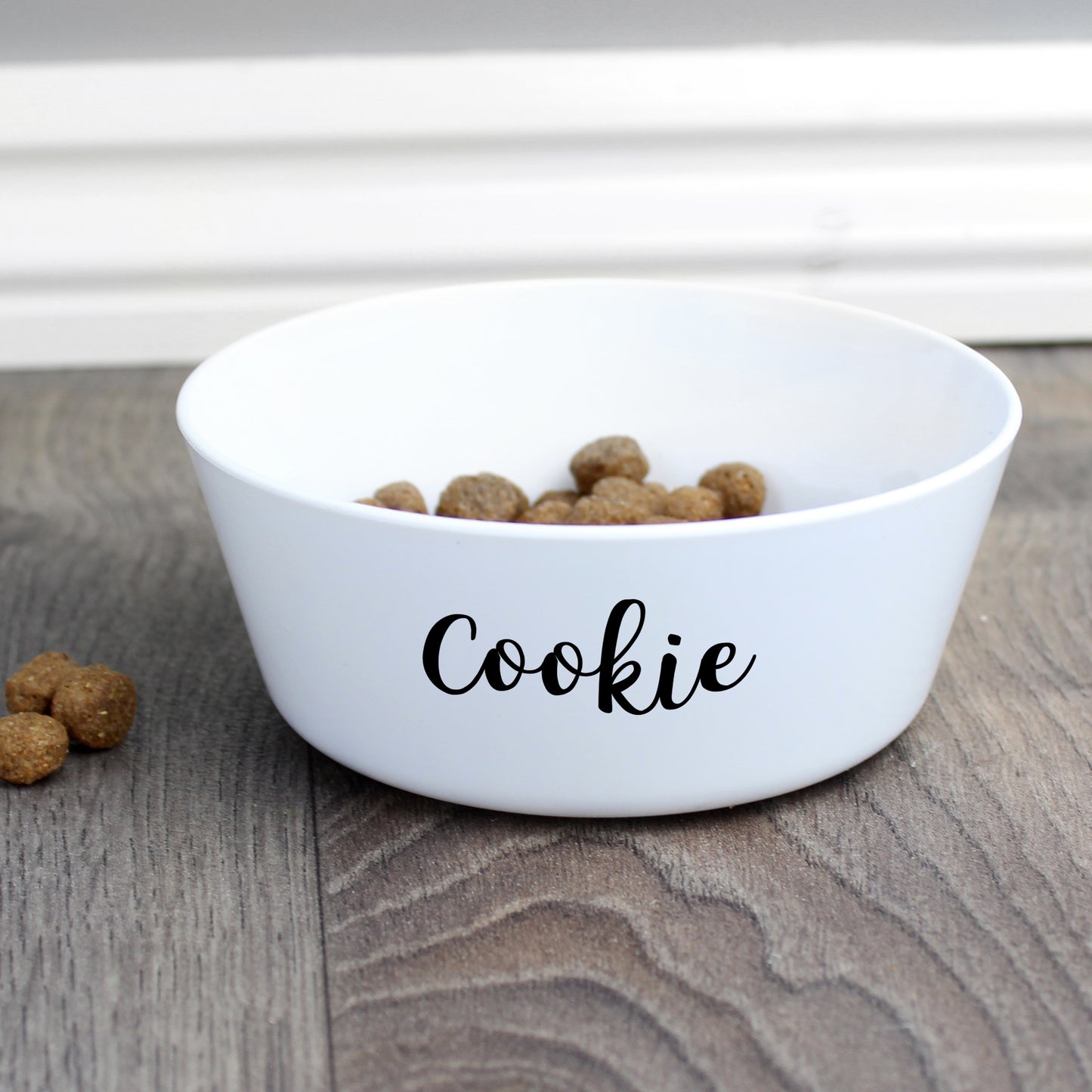 Personalised Name Plastic Cat Bowl - MK&JD Gifts