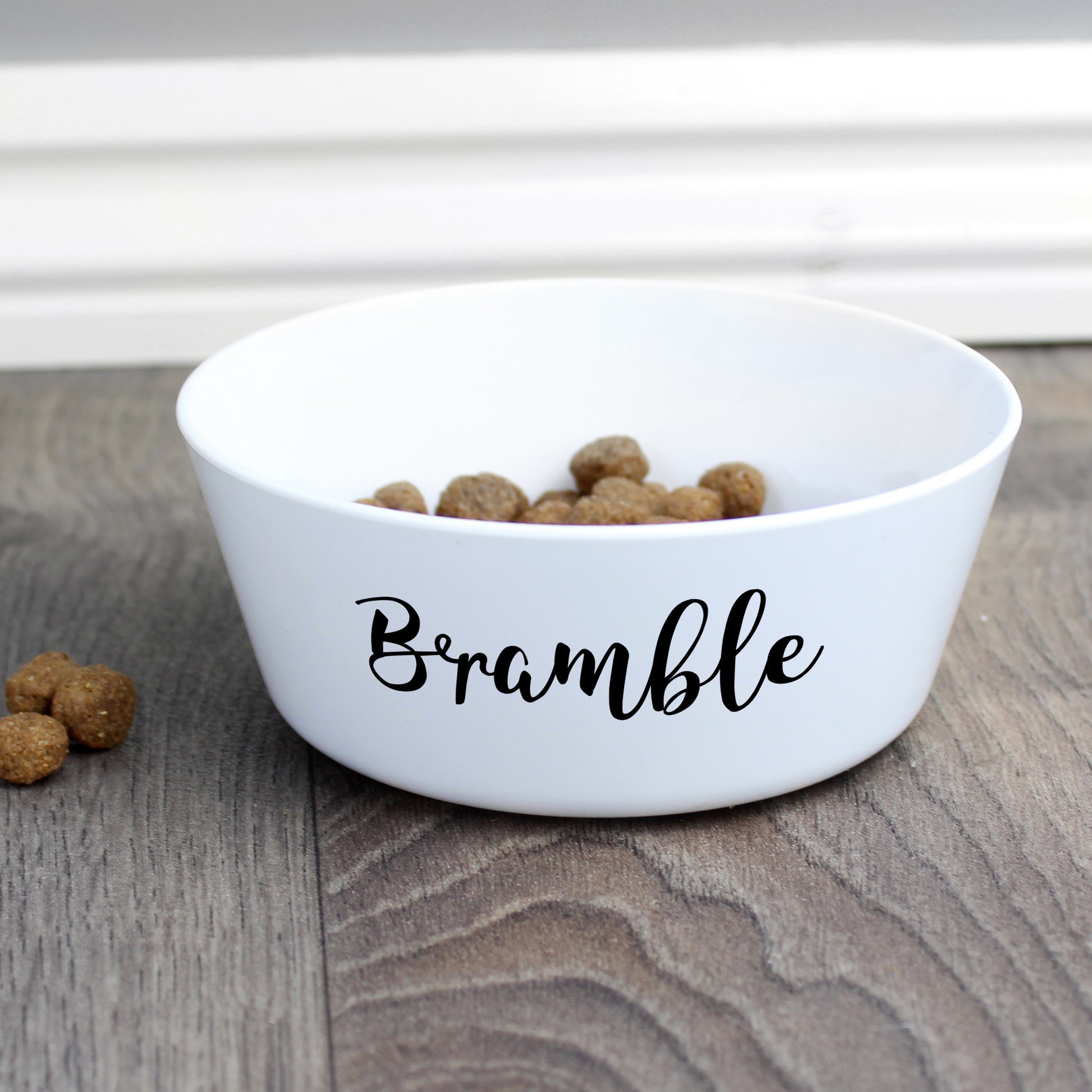 Personalised Name Plastic Cat Bowl - MK&JD Gifts