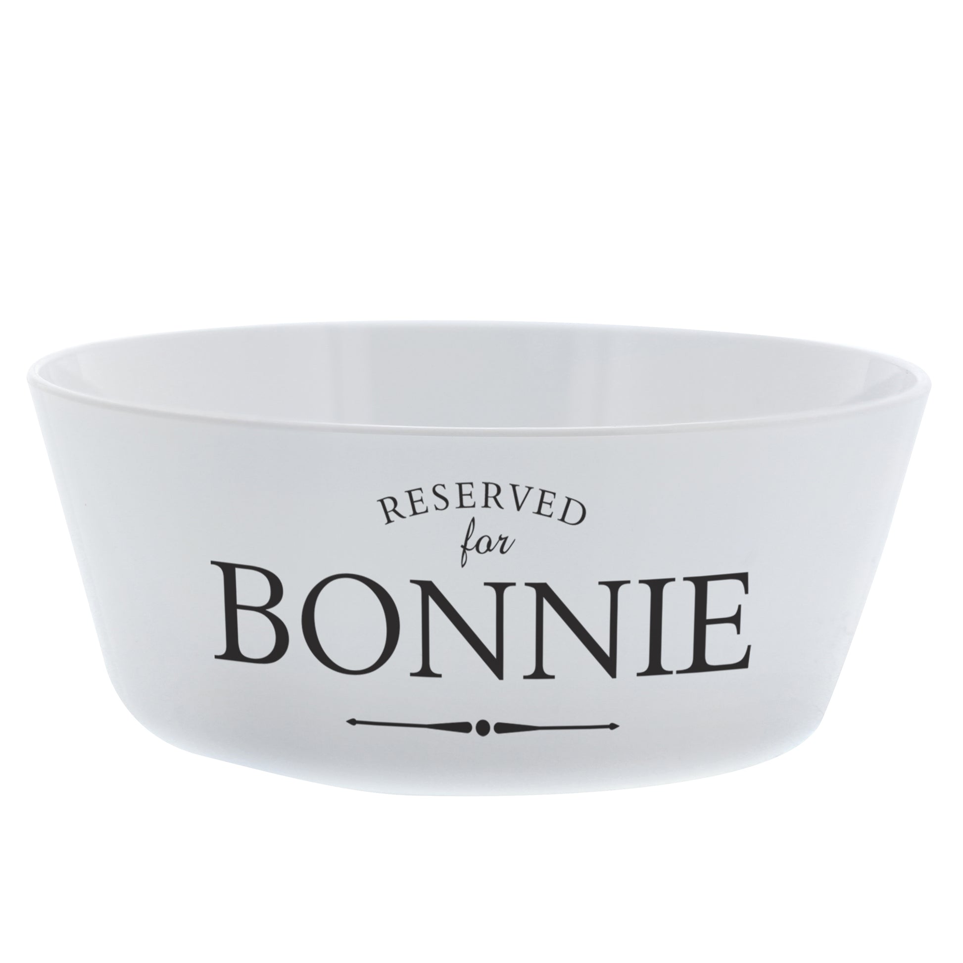 Personalised Reserved for Plastic Cat Bowl - MK&JD Gifts