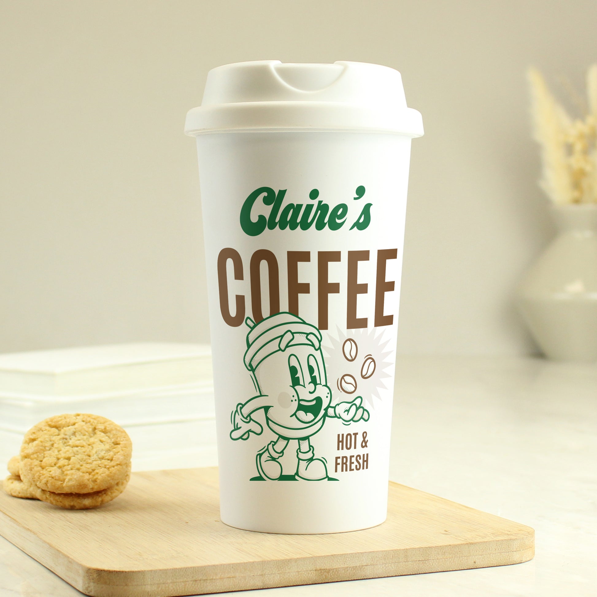 Personalised Coffee Travel Mug - MK&JD Gifts