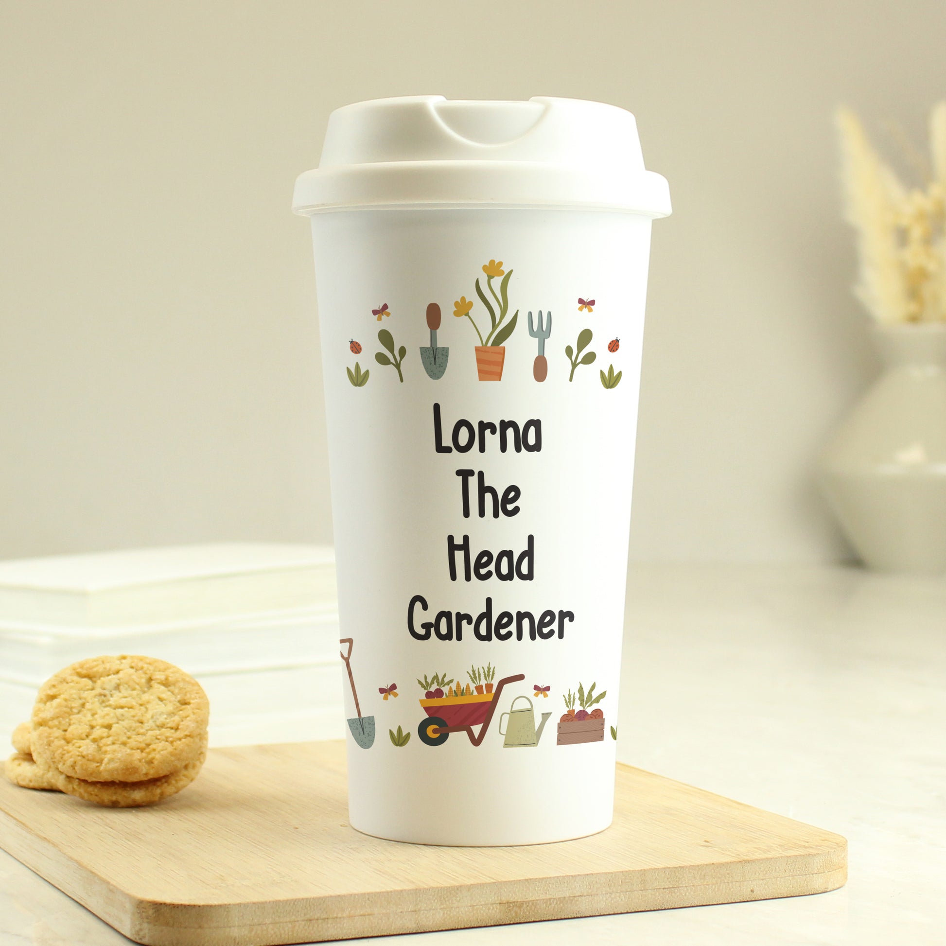 Personalised Gardening Travel Mug - MK&JD Gifts