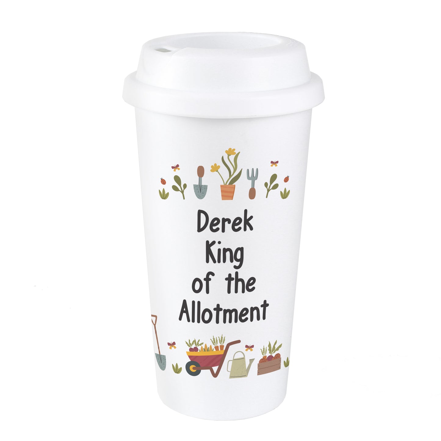 Personalised Gardening Travel Mug - MK&JD Gifts
