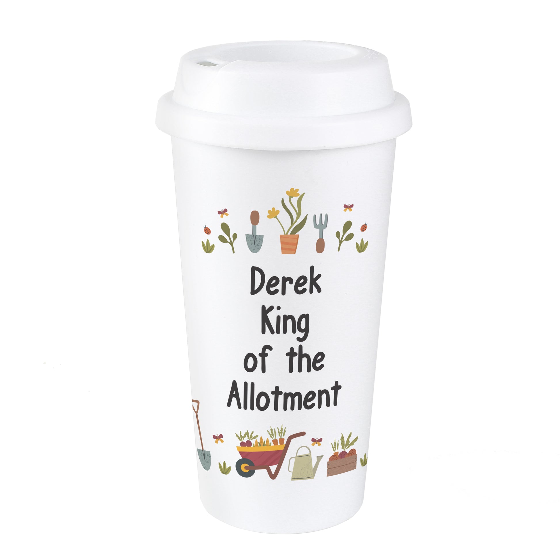 Personalised Gardening Travel Mug - MK&JD Gifts