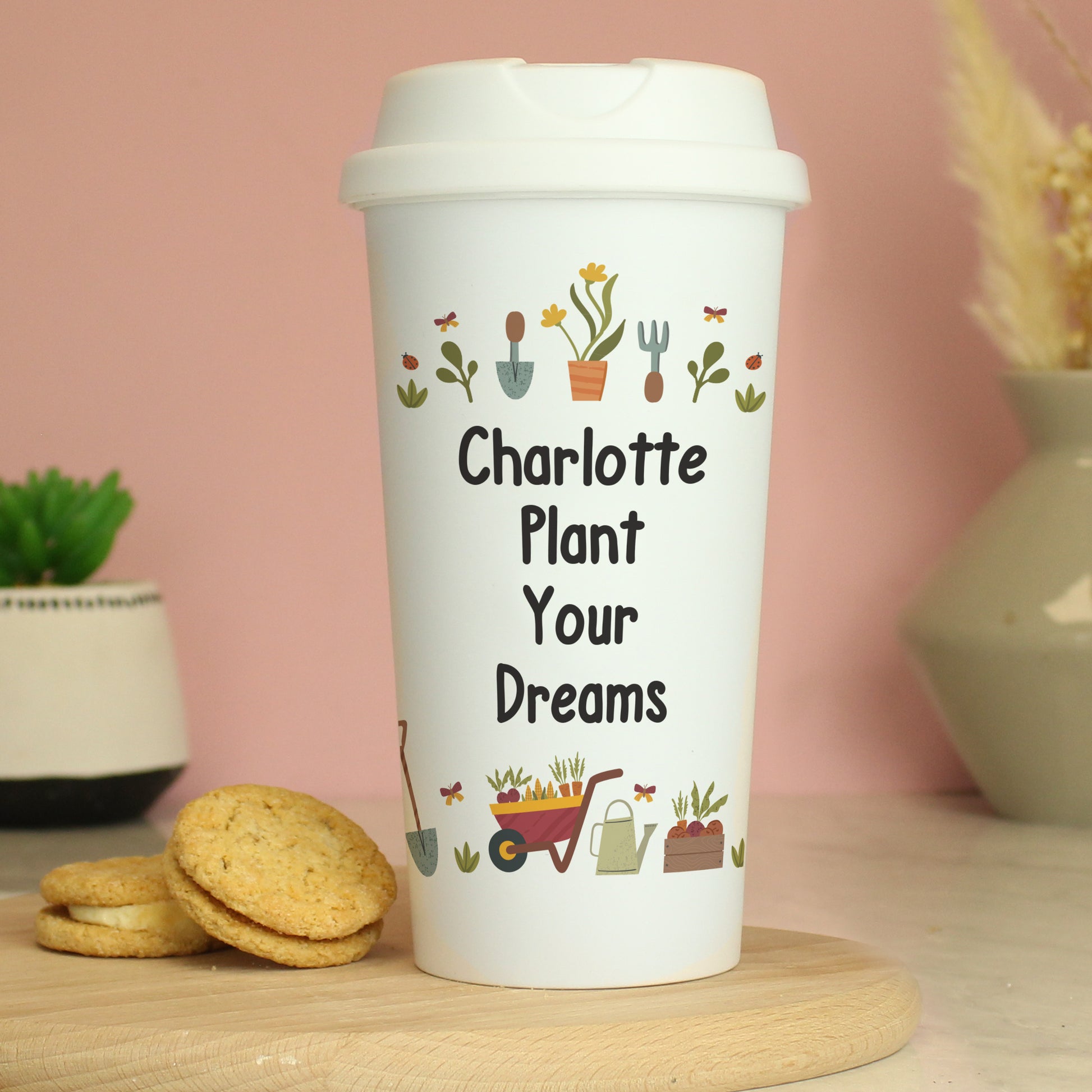 Personalised Gardening Travel Mug - MK&JD Gifts