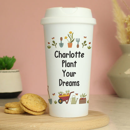 Personalised Gardening Travel Mug - MK&JD Gifts