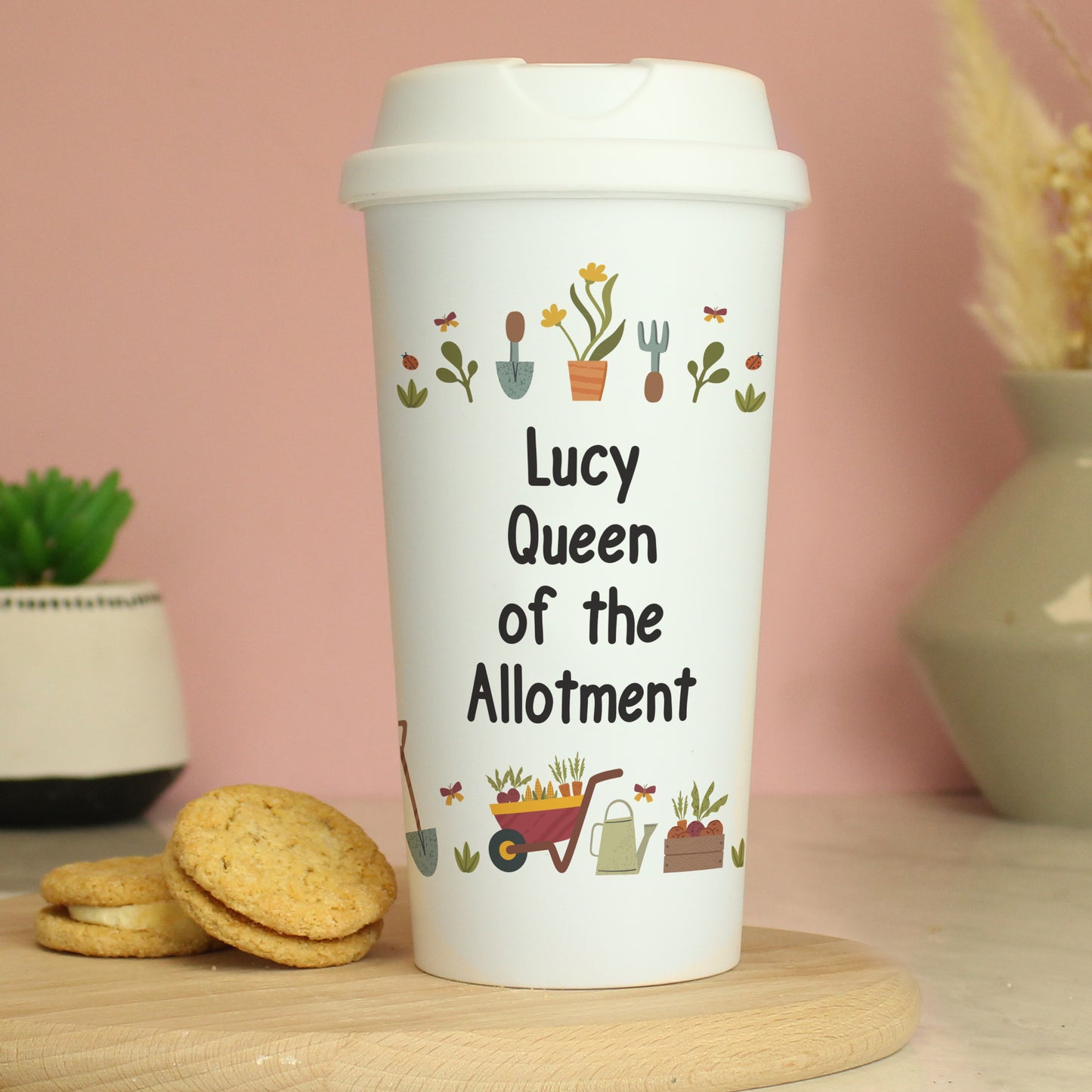 Personalised Gardening Travel Mug - MK&JD Gifts