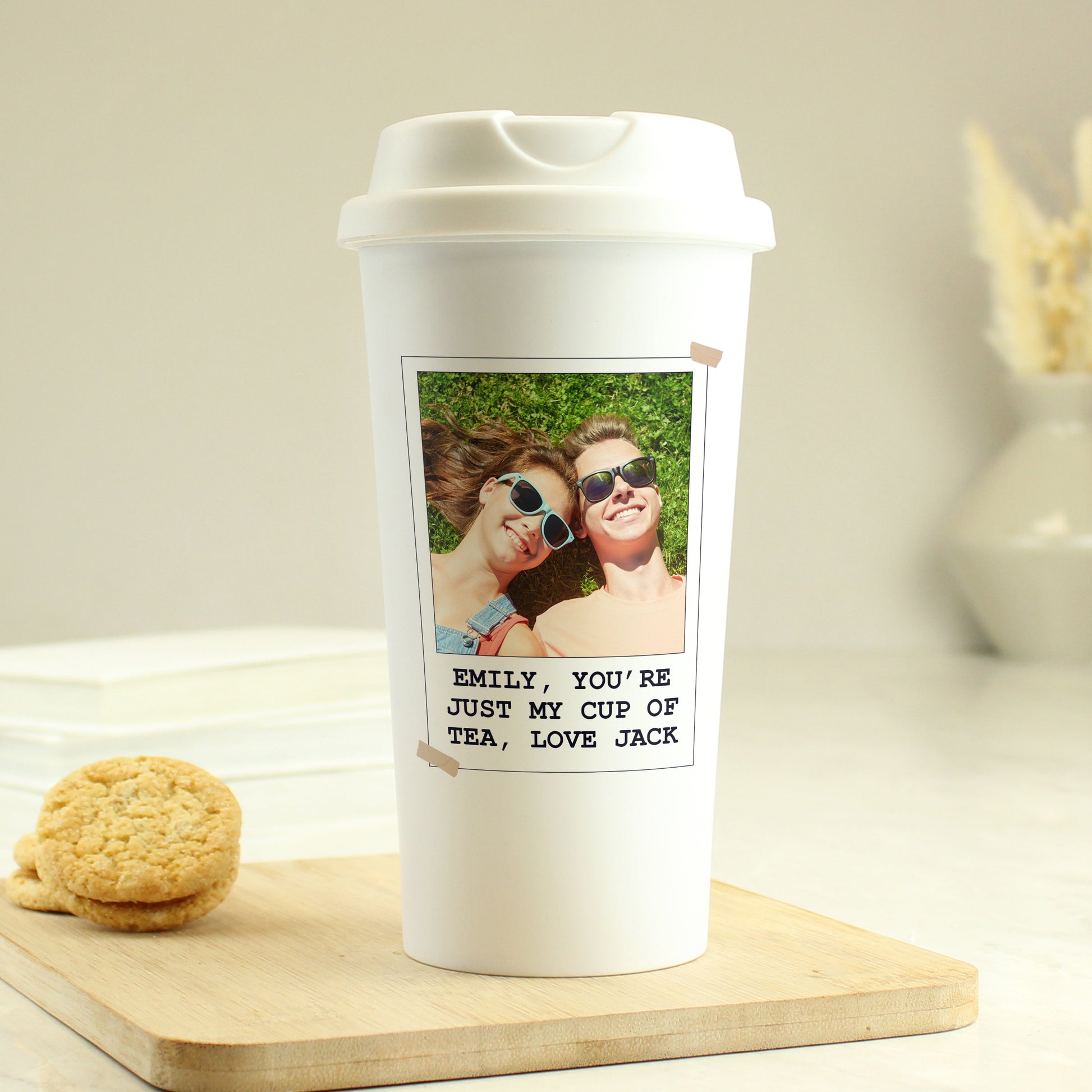 Personalised Photo Upload Travel Mug - MK&JD Gifts