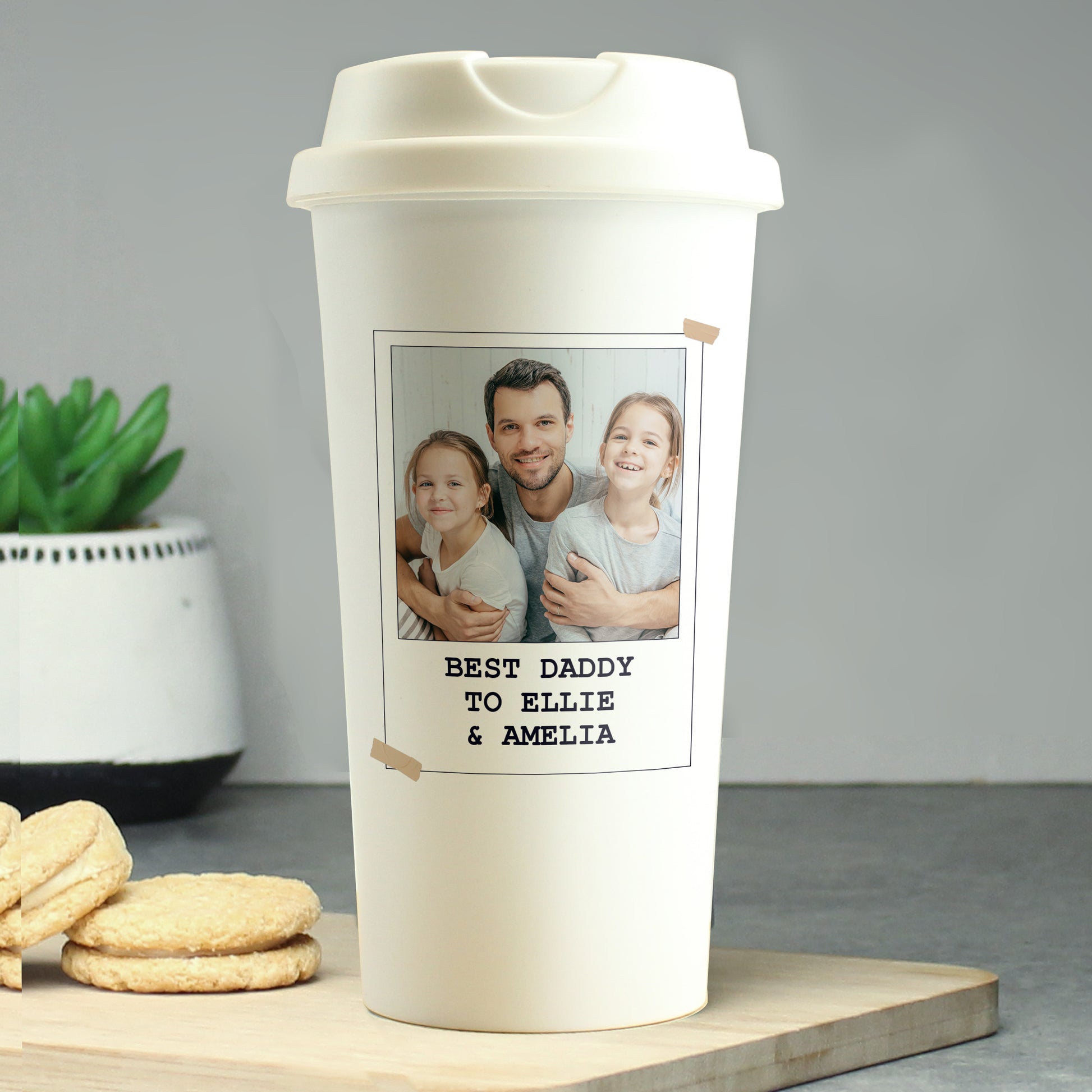 Personalised Photo Upload Travel Mug - MK&JD Gifts