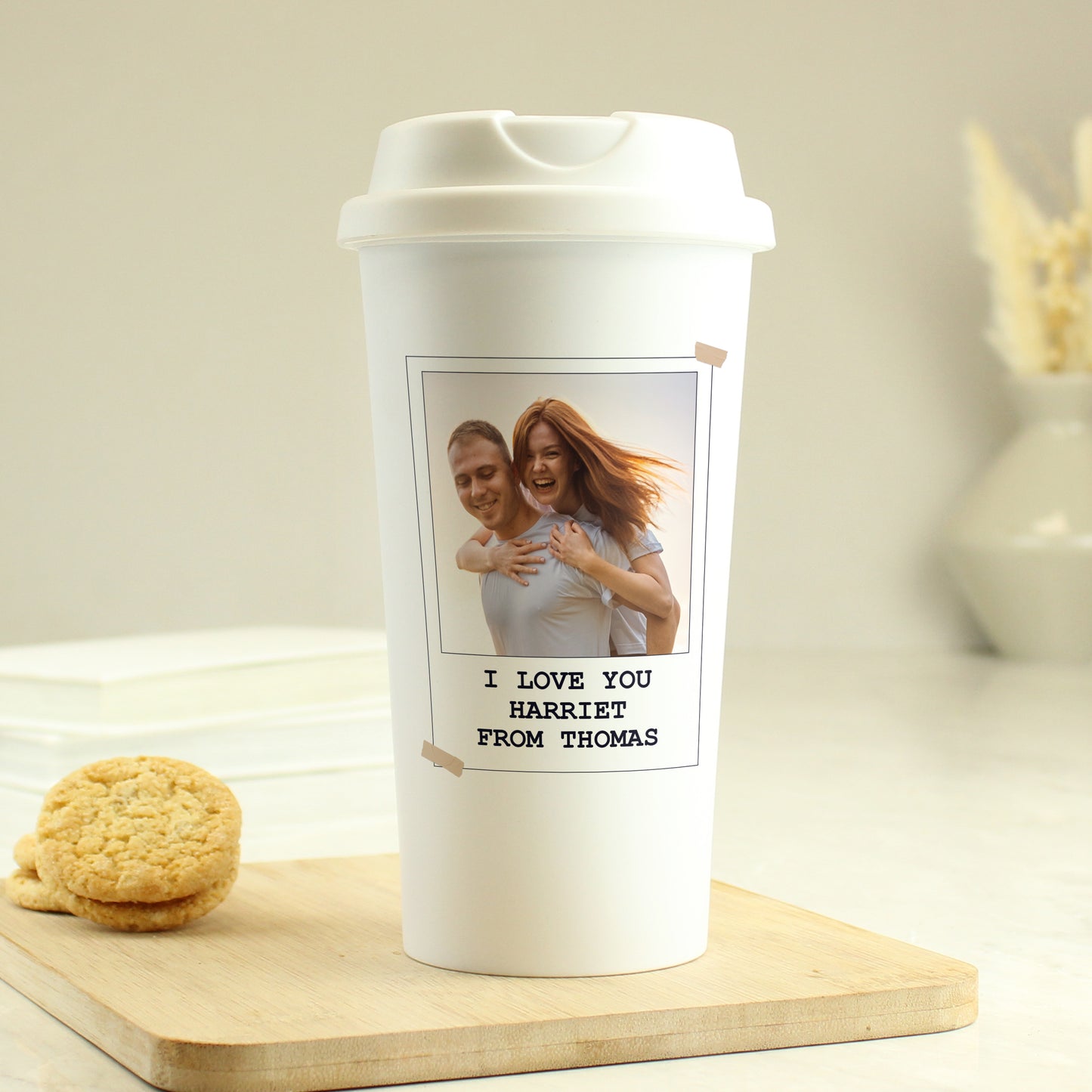 Personalised Photo Upload Travel Mug - MK&JD Gifts