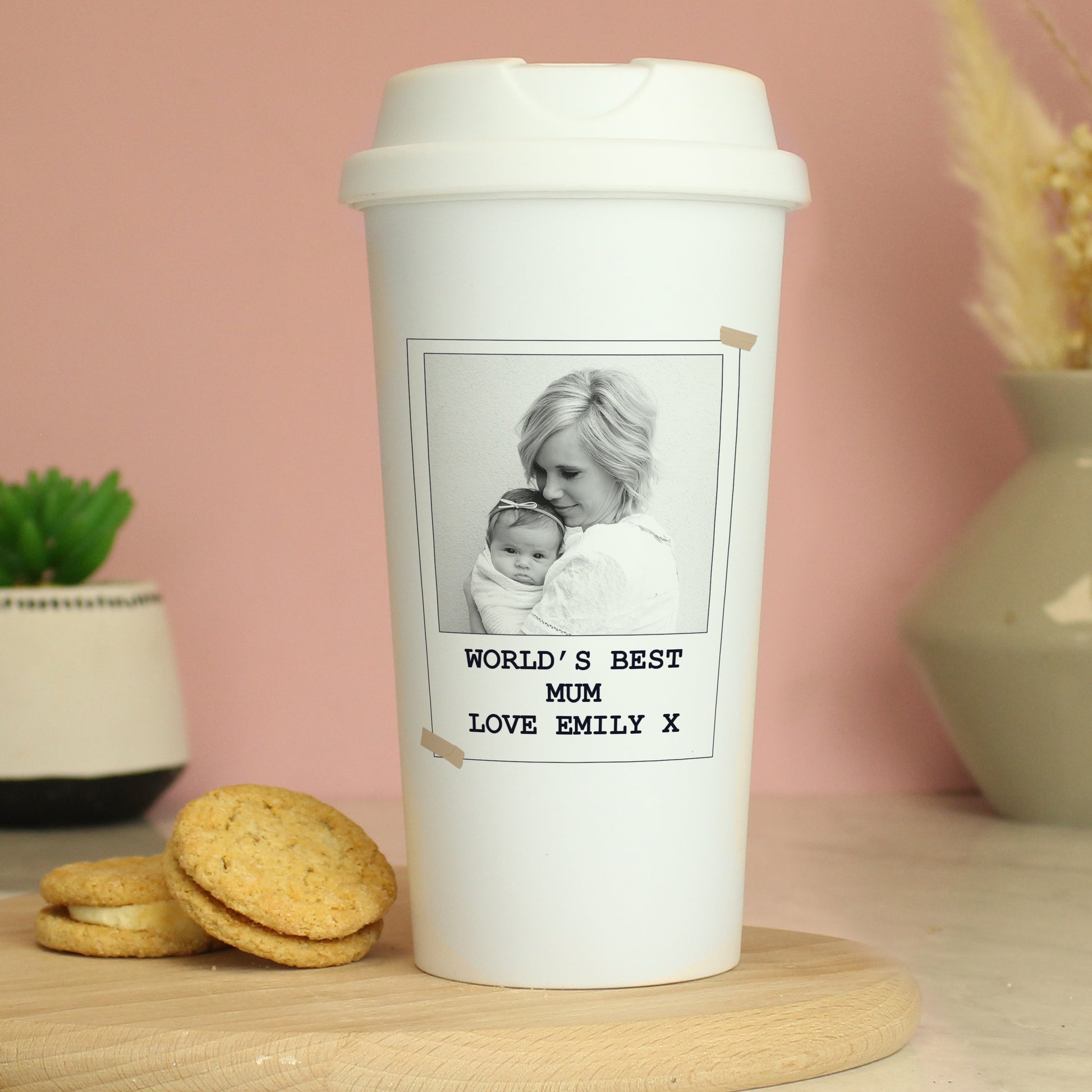 Personalised Photo Upload Travel Mug - MK&JD Gifts