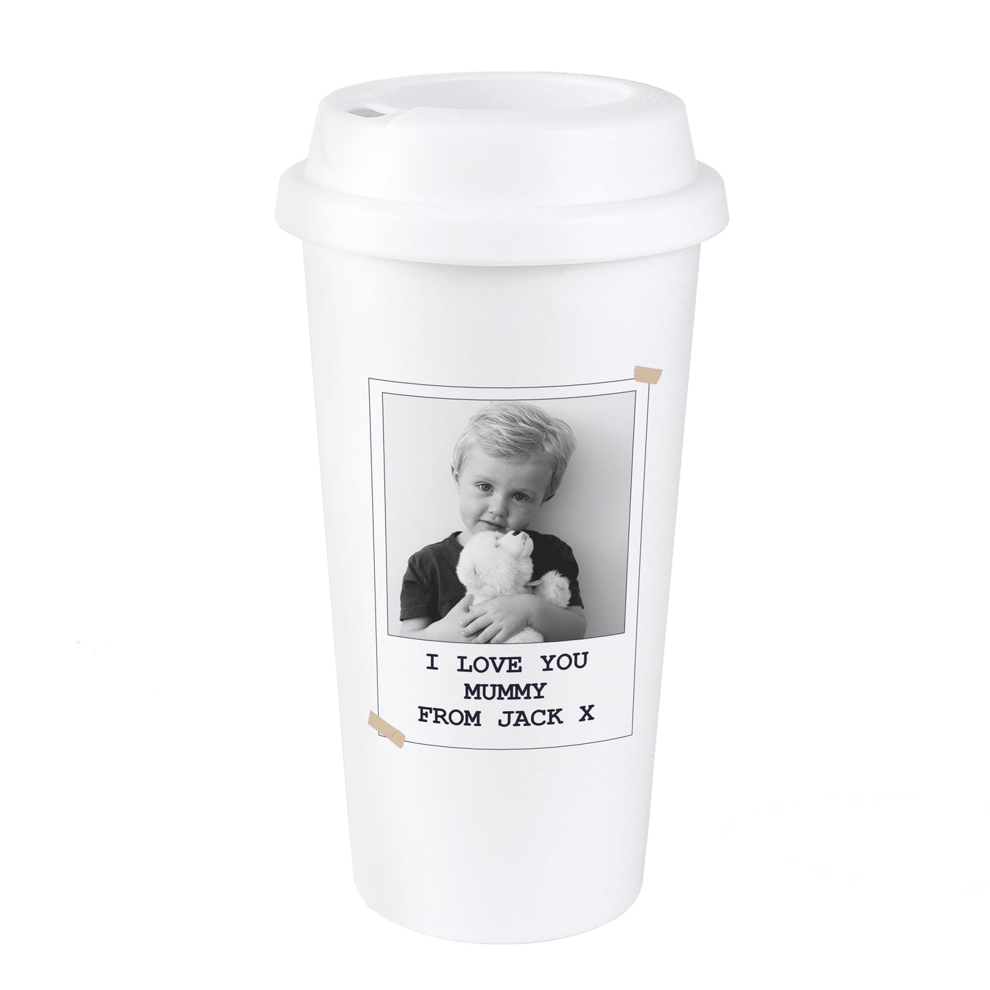 Personalised Photo Upload Travel Mug - MK&JD Gifts