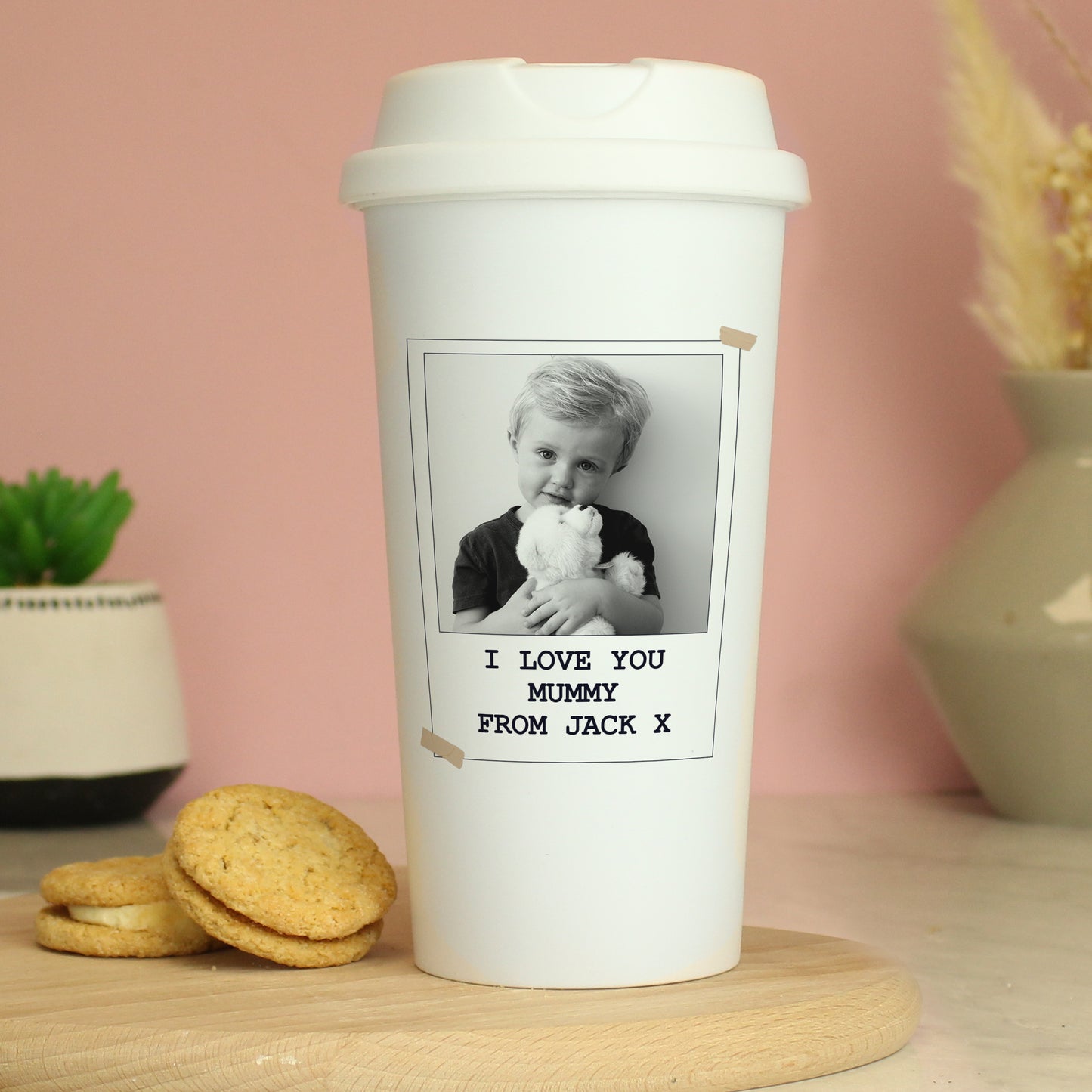 Personalised Photo Upload Travel Mug - MK&JD Gifts