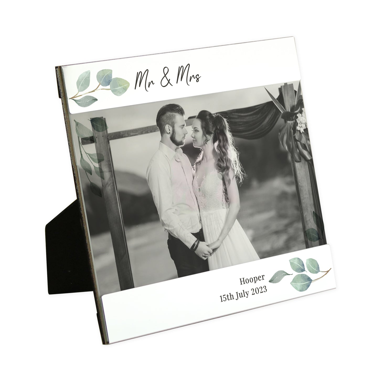 Personalised Botanical 6x4 Photo Frame - MK&JD Gifts