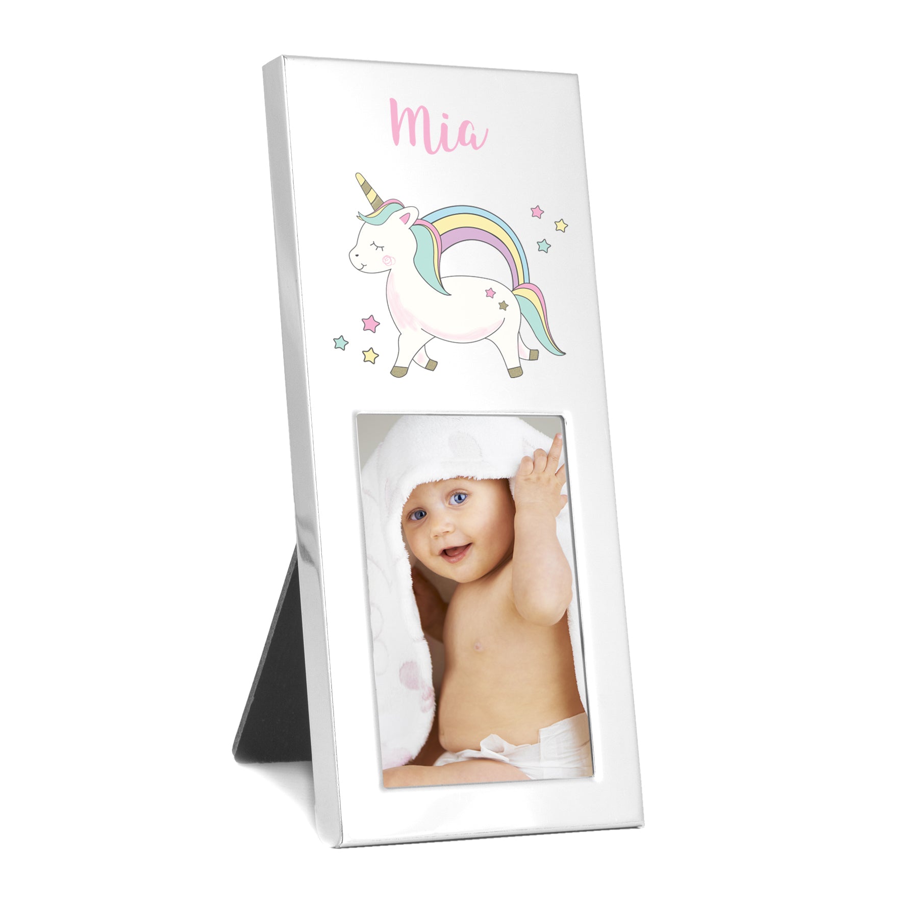 Personalised  Baby Unicorn 2x3 Photo Frame - MK&JD Gifts