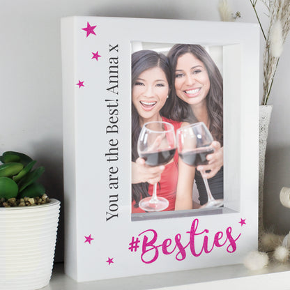 Personalised Besties 5x7 Box Photo Frame - MK&JD Gifts