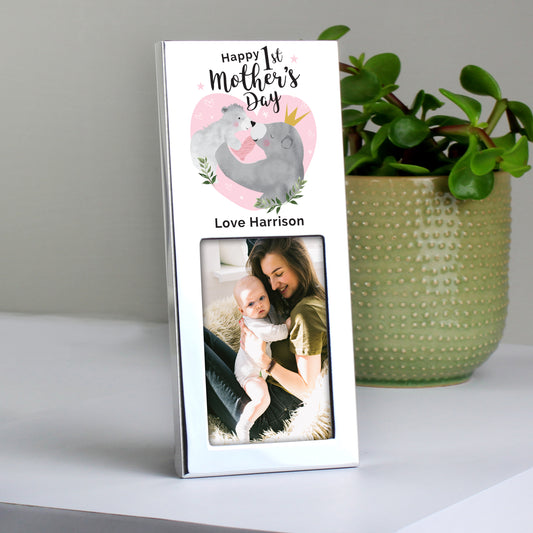 Personalised 1st Mothers Day Mama Bear 2x3 Photo Frame - MK&JD Gifts