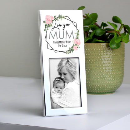 Personalised Abstract Rose 2x3 Photo Frame - MK&JD Gifts