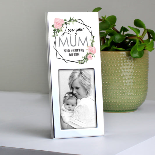 Personalised Abstract Rose 2x3 Photo Frame - MK&JD Gifts