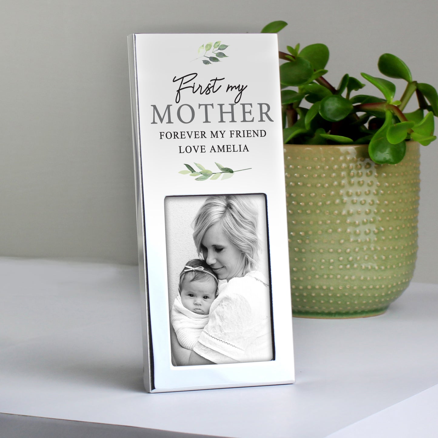 Personalised Botanical 2x3 Photo Frame