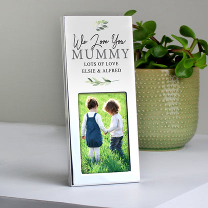 Personalised Botanical 2x3 Photo Frame - MK&JD Gifts