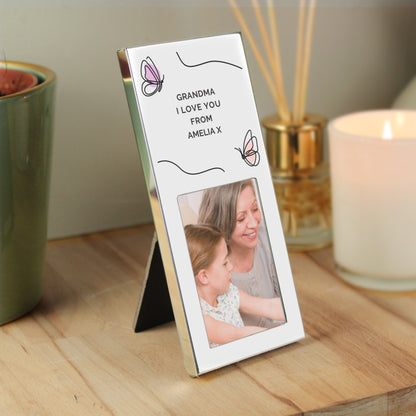Personalised Butterfly 2x3 Photo Frame - MK&JD Gifts