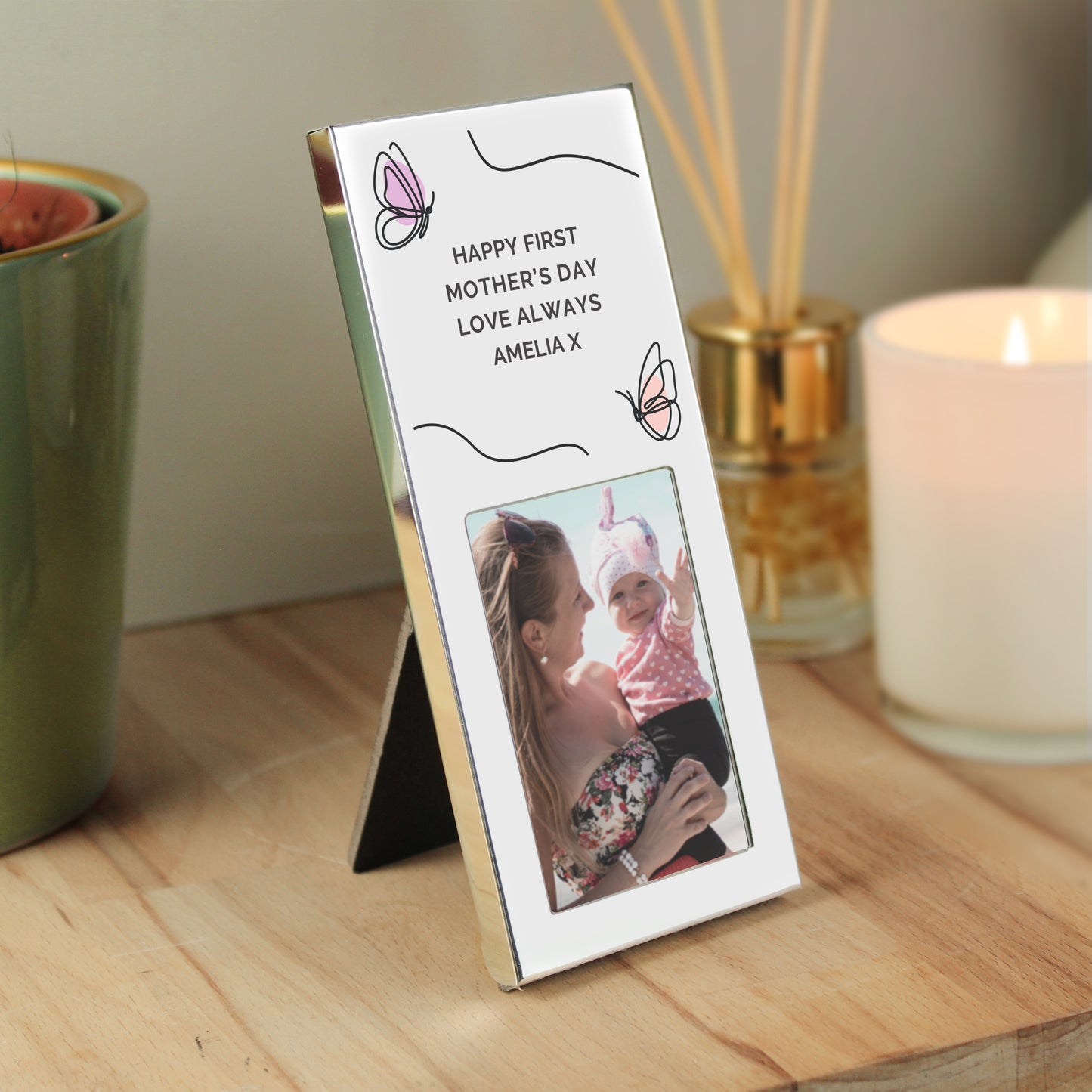 Personalised Butterfly 2x3 Photo Frame - MK&JD Gifts