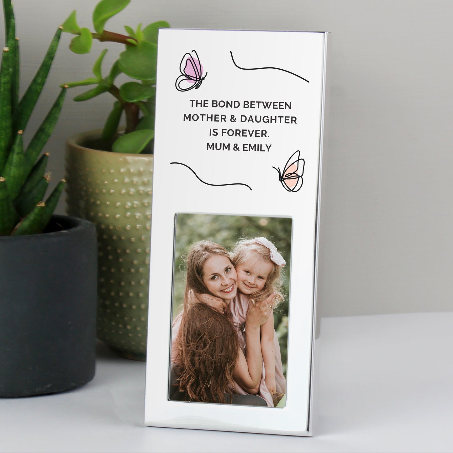 Personalised Butterfly 2x3 Photo Frame - MK&JD Gifts
