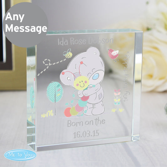 Personalised Tiny Tatty Teddy Cuddle Bug Crystal Token - MK&JD Gifts