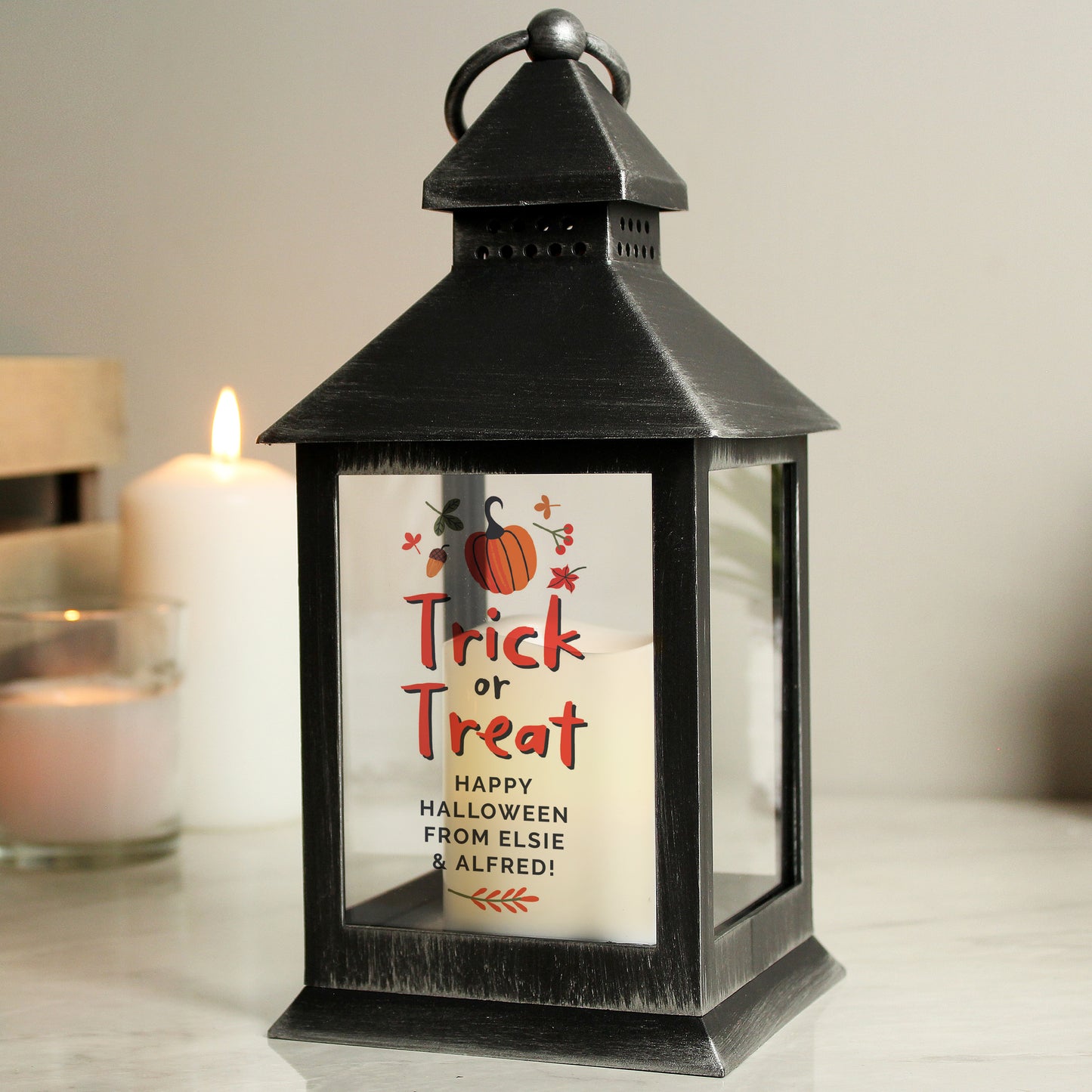Personalised Trick or Treat Lantern - MK&JD Gifts