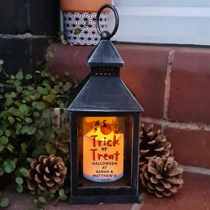 Personalised Trick or Treat Lantern - MK&JD Gifts