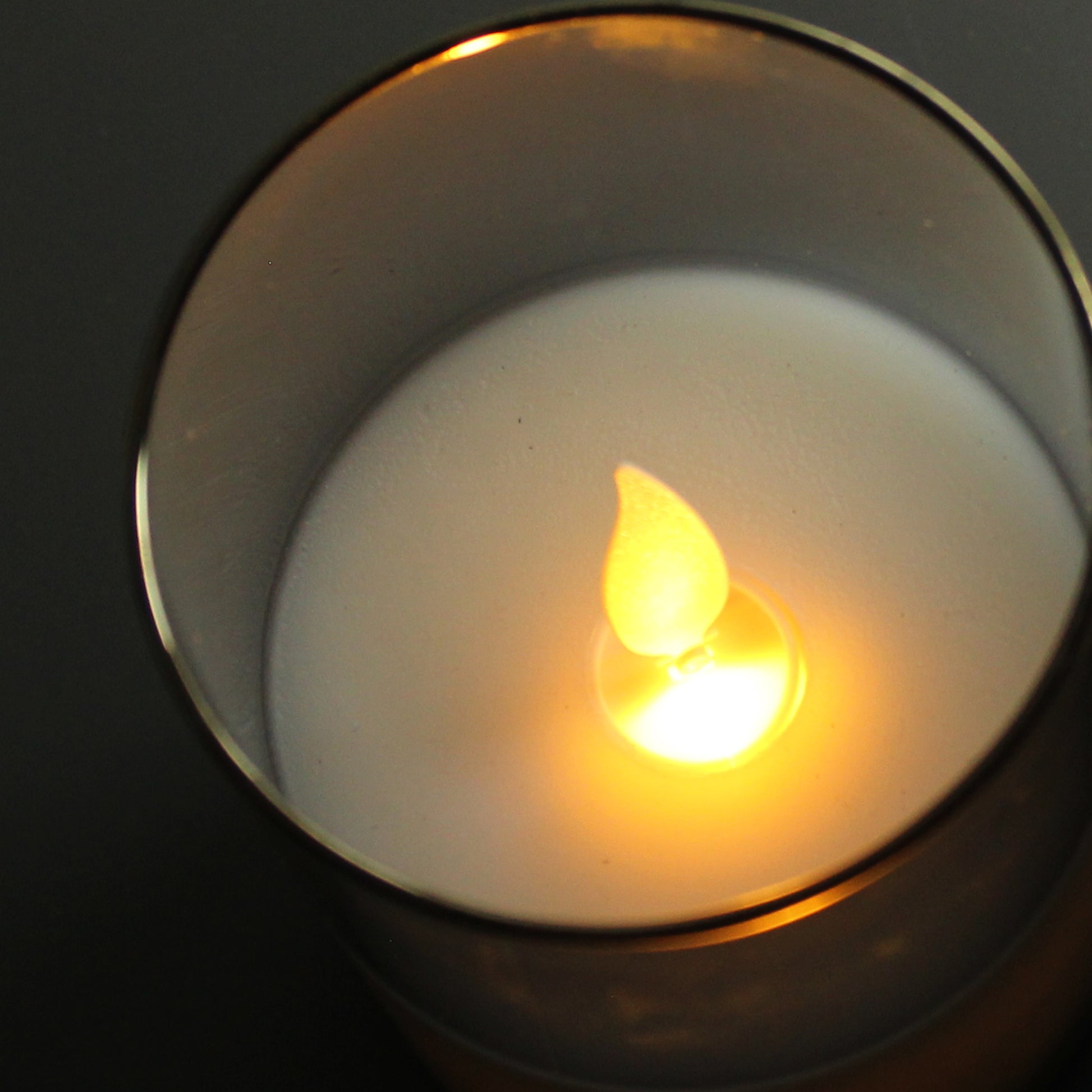 Personalised Life & Love Memorial Smoked LED Candle - MK&JD Gifts