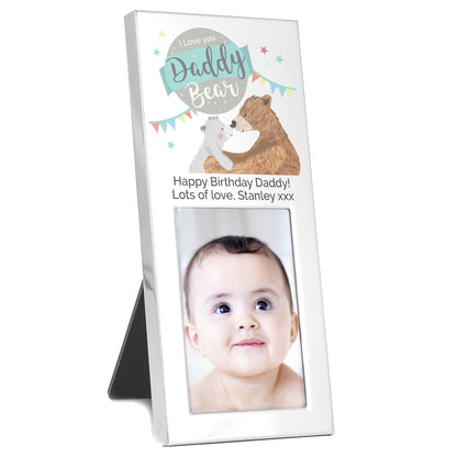 Personalised Daddy Bear 2x3 Photo Frame - MK&JD Gifts