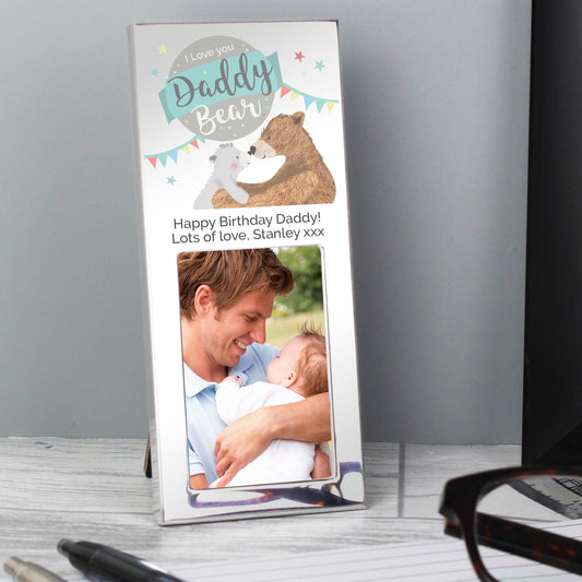 Personalised Daddy Bear 2x3 Photo Frame - MK&JD Gifts