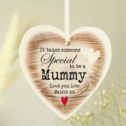 Personalised Someone Special Wooden Heart Shaped Decoration - MK&JD Gifts